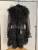 robe-manteau cuir Balmain, 1 tuerie avec cuissardes
